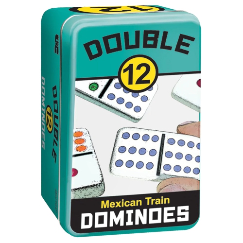 Jeu de dominos train mexicain double 12