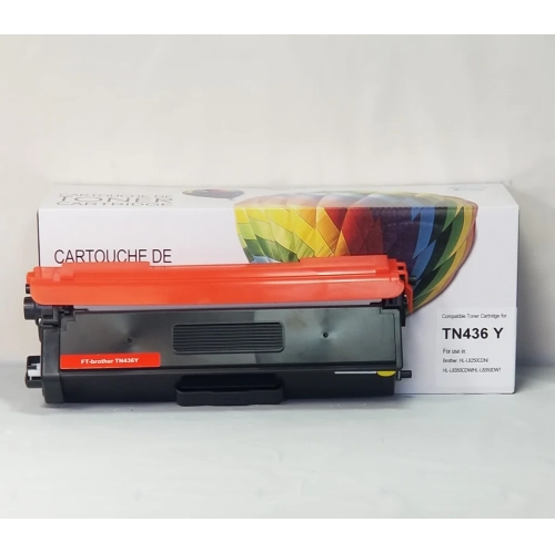 TN436Y COMPATIBLE YELLOW BROTHER TONER