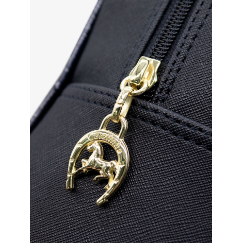 Cavalinho Grace Backpack - White and Navy - Leather and Canvas