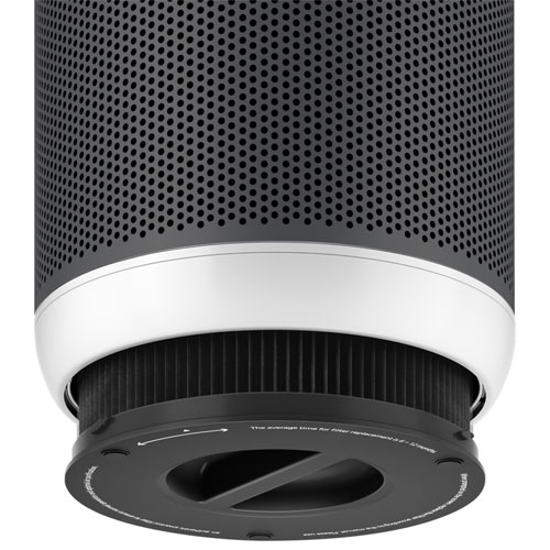 Purificateur d'air P1 Smartmi avec filtre HEPA - 320 pi² - Noir