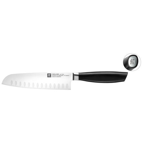 ZWILLING  All Star 7 Inch Santoku In Silver