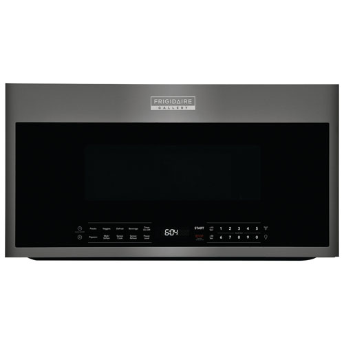Four à micro-ondes à hotte intégrée Gallery de Frigidaire - 1,9 pi³ - Acier inoxydable noir