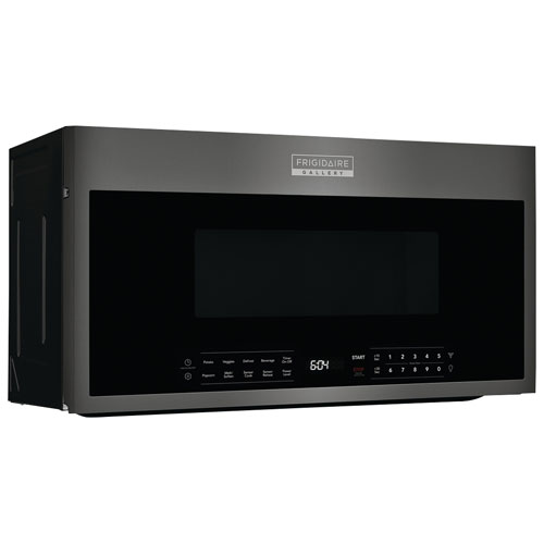 Four à micro-ondes à hotte intégrée Gallery de Frigidaire - 1,9 pi³ - Acier inoxydable noir