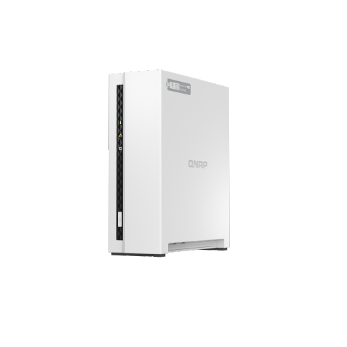 QNAP – NAS d’ordinateur de bureau TS-133-US à 1 baies, processeur quadruple coeur Cortex-A55 d’ARM et 2 Go de mémoire vive DDR4