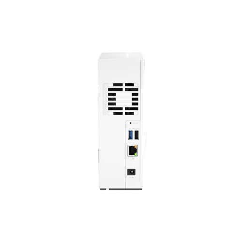 QNAP – NAS d’ordinateur de bureau TS-133-US à 1 baies, processeur quadruple coeur Cortex-A55 d’ARM et 2 Go de mémoire vive DDR4