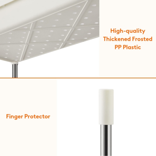 Slim Storage Rolling Cart, 4Tier Slide-Out Trolley Utility Rack Shelf Organizer with Wheels for Bathroom Kitchen Laundryroom Bedroom Narrow Space