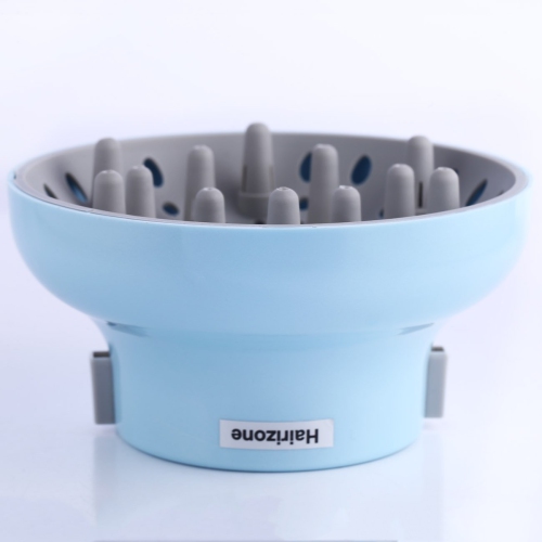 Universal Hair Diffuser Adaptable for Blow Dryers with D-1.7-Inch to 2.6-Inch for Natural Curly or Wavy Hair, Blue