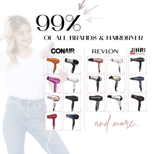 Universal Hair Diffuser “Super Sturdy” 4.4-6.6 cm for Natural Curly and Wavy Hair, Hair Dryer Attachment