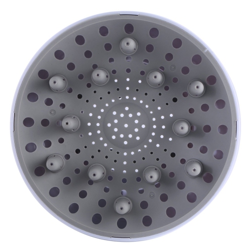 Universal Hair Diffuser Adaptable for Blow Dryers with D-1.7-Inch to 2.6-Inch for Natural Curly or Wavy Hair, White