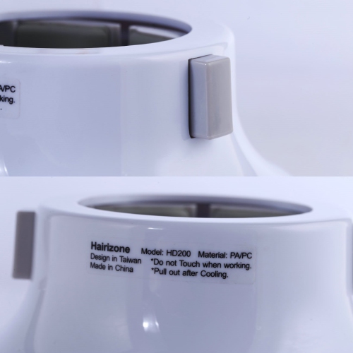 Universal Hair Diffuser Adaptable for Blow Dryers with D-1.7-Inch to 2.6-Inch for Natural Curly or Wavy Hair, White