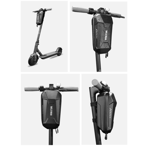 Sac de rangement pour trottinette, sac de guidon pour trottinette, sac avant durable et étanche en EVA pour Ninebot ES ES1/ES2/ES3/ES4 de Mijia pour