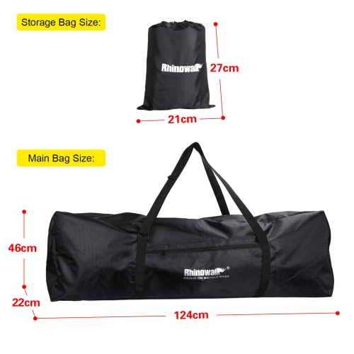Foldable E-Scooter Carrying Bag Portable Electric Scooter Storage Bag Transport Case for Outdoor Travel Riding Commuting