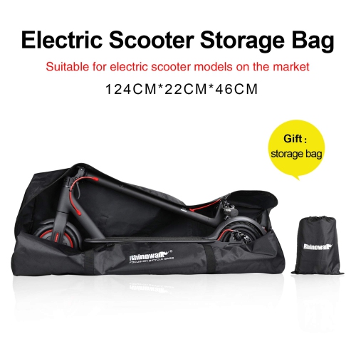 Foldable E-Scooter Carrying Bag Portable Electric Scooter Storage Bag Transport Case for Outdoor Travel Riding Commuting