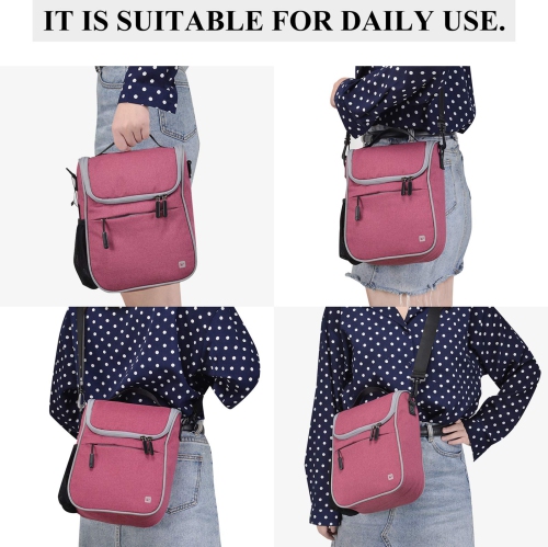 Panier de vélo sacoche de guidon de vélo cadre avant Sac de rangement pour tube supérieur Mini sac à bandoulière/sac à main avec housse imperméable