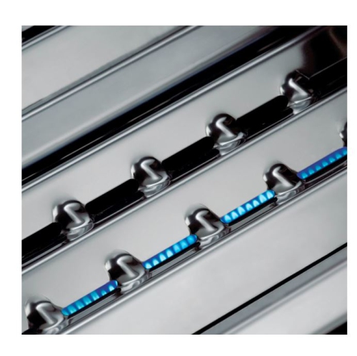 Broil King Monarch 320 Barbecue au gaz naturel à 3 brûleurs en acier inoxydable/noir