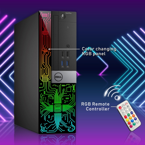 Dell OptiPlex Gaming PC - GT 1030 2GB, Intel Core i5, 32GB Memory, 1TB SSD, Win 10 Pro, RGB by DELL - Refurbished condition - Image 4