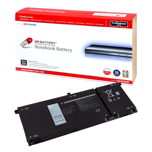 DR. BATTERY - Replacement Laptop Battery 4ICP5/57/78 7T8CD 9077G H5CKD TXD03 for Dell Inspiron 14 5401-TT29Y 5402 5405 5408 7405 [11.25V / 40Wh]