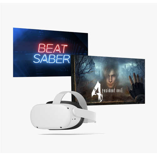 Meta Quest 2 Resident Evil 4 Bundle 256 Go — Casque de réalité virtuelle tout-en-un avancé