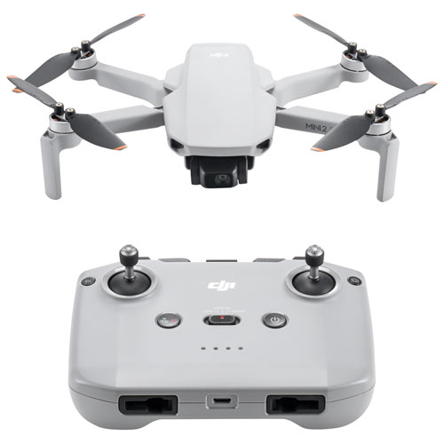 DJI Mini 2 SE Quadcopter Drone w/ Remote Control & 128GB microSDXC Memory  Card - Grey