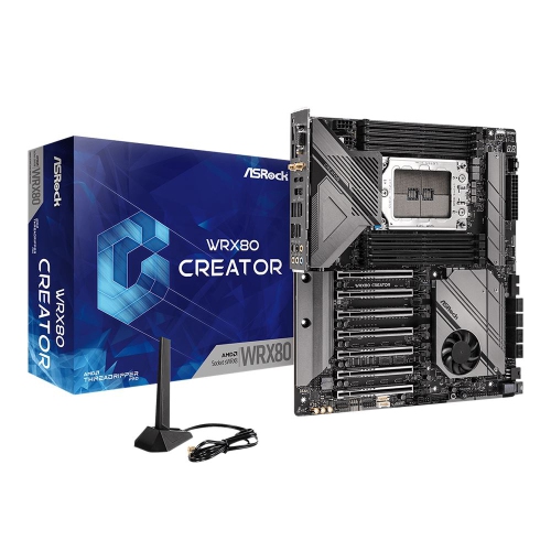 ASROCK Motherboard WRX80 CREATOR R2.0 AMD WRX80 SOCKET SWRX8 MAX2048GB DDR4 EATX