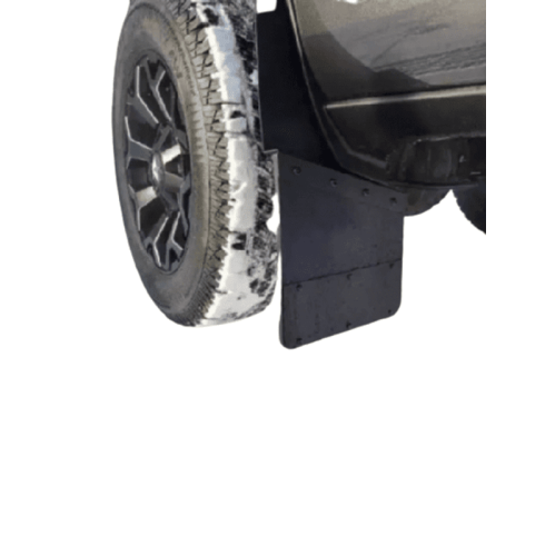 Bavettes garde-boue en caoutchouc et S/S KickBack de 14 po - Ensemble avant