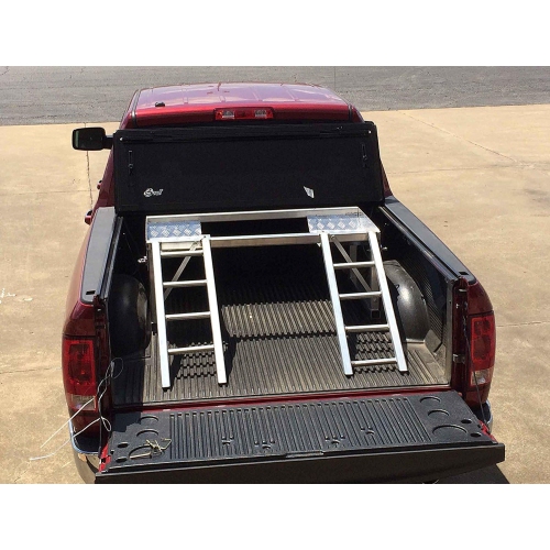 T-6061 Welded Aluminum ATV Riser With Ramps