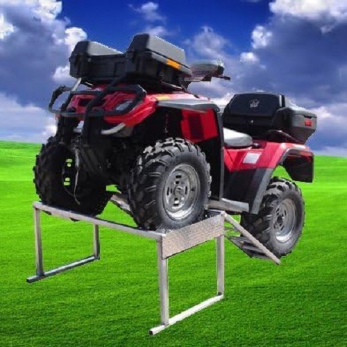 T-6061 Welded Aluminum ATV Riser With Ramps