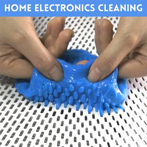 Dust Cleaner Universal Cleaning Gel 160g - for Keyboard, Car Vents, Dashboard, Home and Office, Reusable Dust Remover