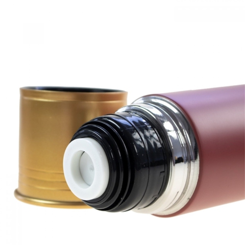 Olympia - Bouteille Isolante Style Douille de Fusil, Capacité de 750mL, Rouge