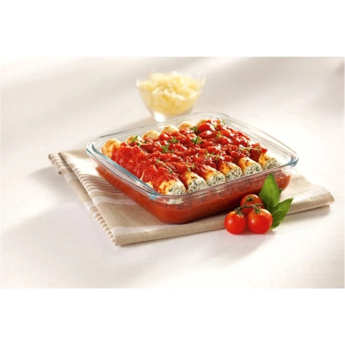 Marinex - 2-Piece Glass Bakeware Set, 572 Fahrenheit Max Temperature