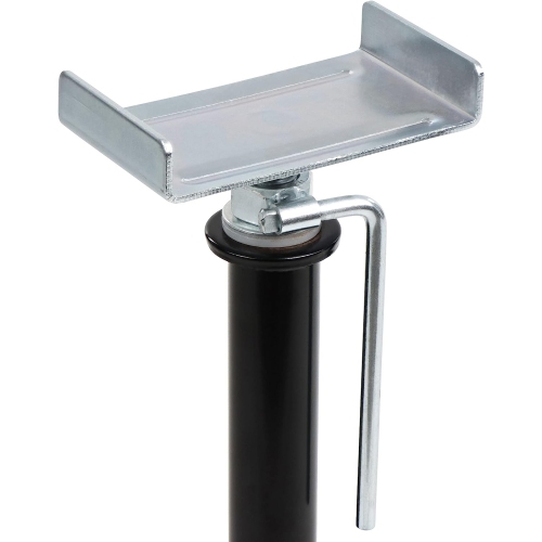 Heavy Duty RV Stabilizer Jacks for Travel Trailer 2pk - 26-49in Telescoping Camper Leveling RV Slide Out Supports