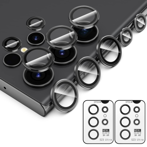Pack de 2 Films Protection Caméra 9H Pour Samsung Galaxy S23 Ultra
