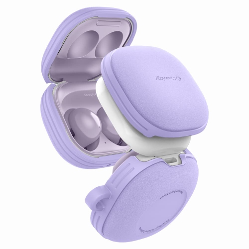 Designed for Samsung Galaxy Buds 2 Pro Case Compatible with Buds 2 (2021) Buds Pro (2021) Buds Live (2020) - Light Violet