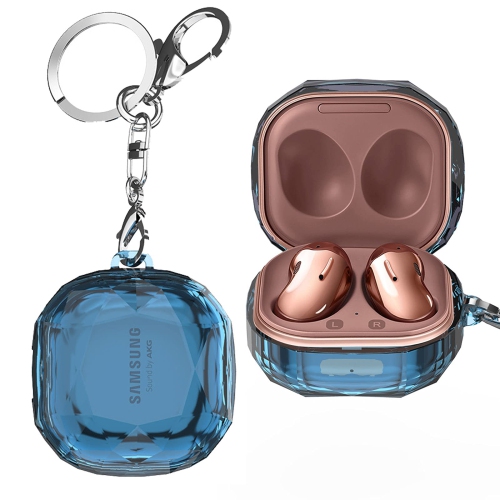 Samsung Galaxy Buds Live 2020/Galaxy Buds Pro 2021/Galaxy Buds 2 2021/Galaxy Buds 2 Pro 2022 Clear Case Cover Hard PC Diamond Pattern Crystal