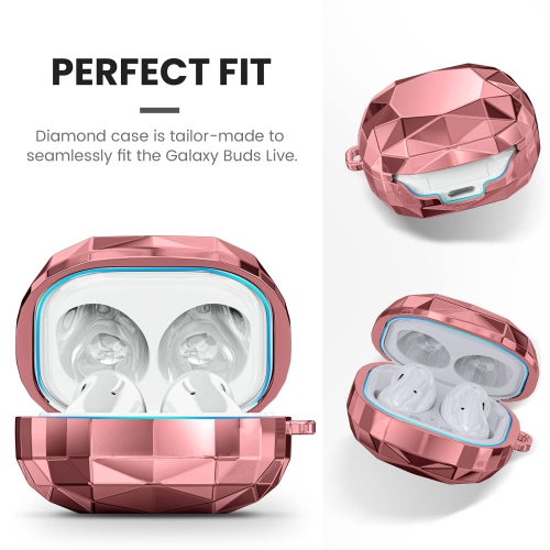 Samsung Galaxy Buds 2 pro Case(2022)/ Galaxy Buds 2 Case/ Galaxy Buds Pro Case (2021) / Galaxy Buds Live Case, Hard PC Shockproof Case Protective