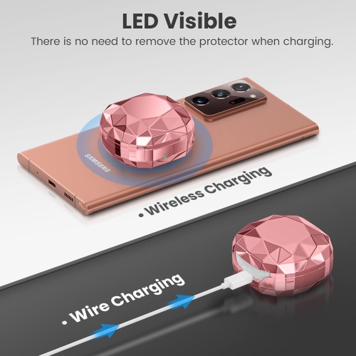 Samsung Galaxy Buds 2 pro Case(2022)/ Galaxy Buds 2 Case/ Galaxy Buds Pro Case (2021) / Galaxy Buds Live Case, Hard PC Shockproof Case Protective