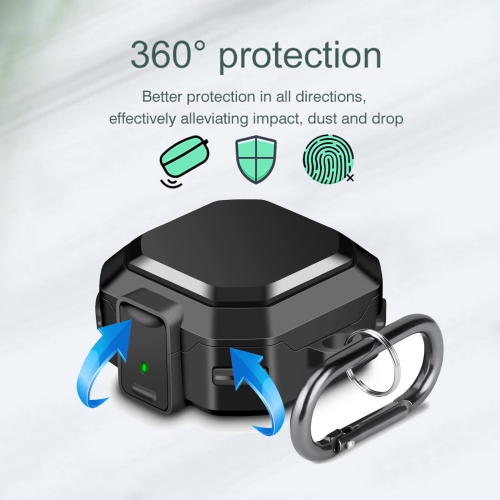 Case Cover for Samsung Galaxy Buds 2 Pro 2022/Galaxy Buds Pro 2021/Galaxy Buds 2 2021/Galaxy Buds Live 2020, Hard PC + TPU Reinforced Protective