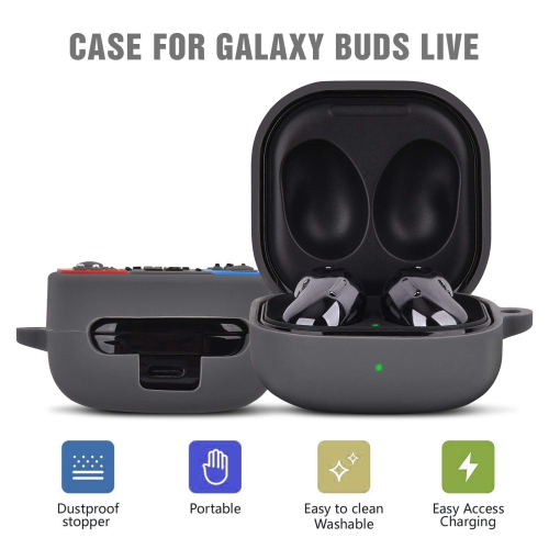 Switch Case Compatible with Samsung Galaxy Buds 2/Galaxy Buds Live (2020)/Galaxy Buds Pro (2021), Cute 3D Cartoon Funny for Kids Girls Teens Boys