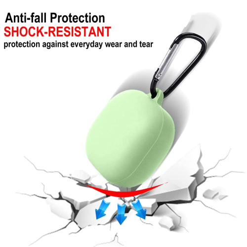 Silicone Case Cover for Samsung Galaxy Buds 2 PRO/Galaxy Buds 2/Galaxy Buds Live/Galaxy Buds PRO,Drop-Proof Shock Resistant Full Body Protective