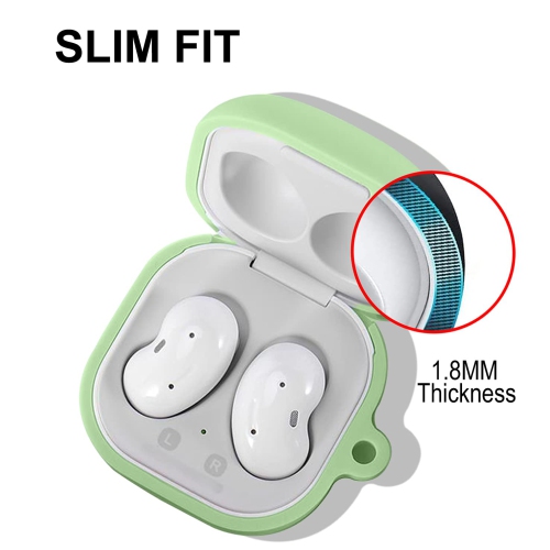 Silicone Case Cover for Samsung Galaxy Buds 2 PRO/Galaxy Buds 2/Galaxy Buds Live/Galaxy Buds PRO,Drop-Proof Shock Resistant Full Body Protective