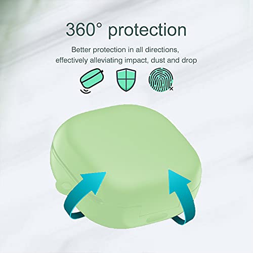 Silicone Case Cover for Samsung Galaxy Buds 2 PRO/Galaxy Buds 2/Galaxy Buds Live/Galaxy Buds PRO,Drop-Proof Shock Resistant Full Body Protective