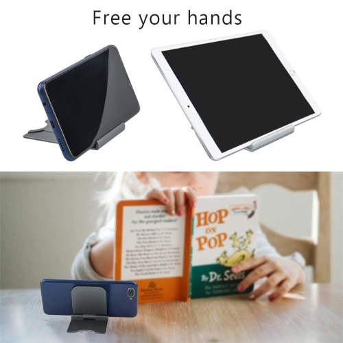 5 Pcs Foldable Cell Phone Stands, Portable Phone Holder Universal Cellphone Desktop Cradle for Tablets, Reader, Mini iPad, Smartphone