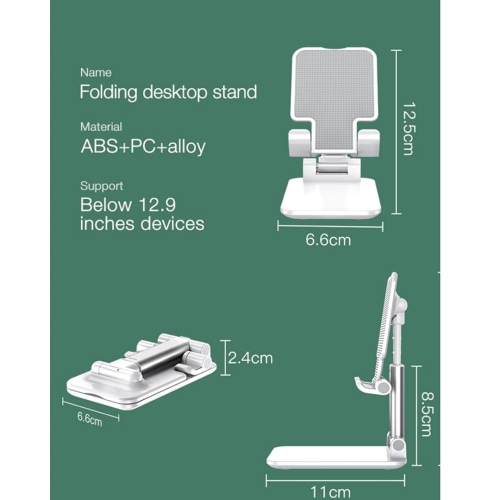 1-Pack Snesh Universal Multiangle sturdy Desktop Holder, Phone Stand holder Adjustable Cell Phone holder mini tablet stand holder for Desk Compatible