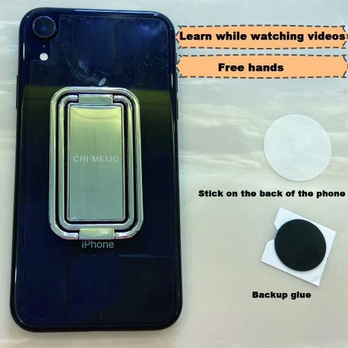 Cellphone Expanding Phone Socket Stand,Cell Phone Ring Holder,Universal Phone Cradle Kickstand,for Desk Compatible with iPhone iPad Smartphones