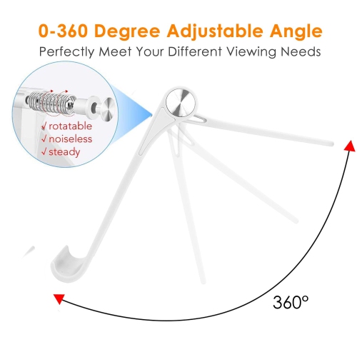 Cell Phone Stand Holder - Uniwit Multi-Angle Adjustable Phone Desk Stand Tablet Holder for iPhone 14 13 12 11 Pro Max XS XR 8 Plus 6 7 Samsung Galaxy