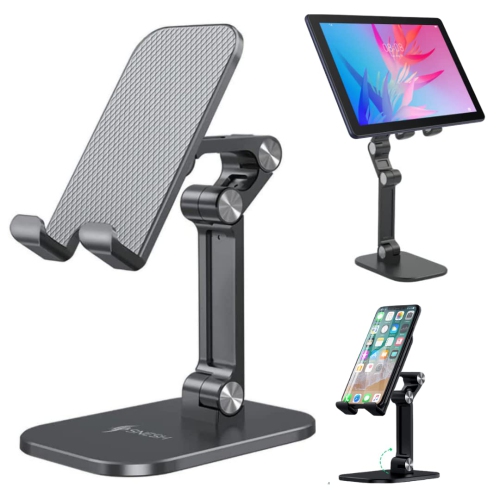 1Pc Snesh Universal Multiangle sturdy Desktop Holder, Phone holder Adjustable CellPhone holder mini tablet stand holder for Desk Compatible with