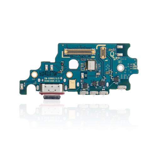 Replacement Charging Port Board With Sim Card Reader Compatible For Samsung Galaxy S21 Plus (North American Version) (Service Pack)