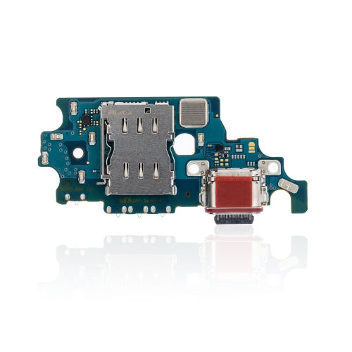 Replacement Charging Port Board With Sim Card Reader Compatible For Samsung Galaxy S21 Plus (North American Version) (Service Pack)