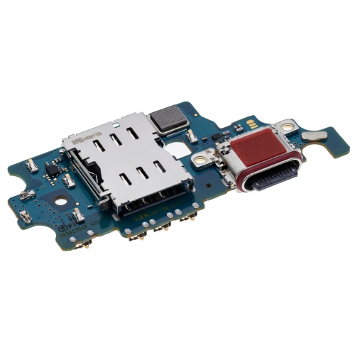 Replacement Charging Port Board With Sim Card Reader Compatible For Samsung Galaxy S21 Plus (North American Version) (Service Pack)