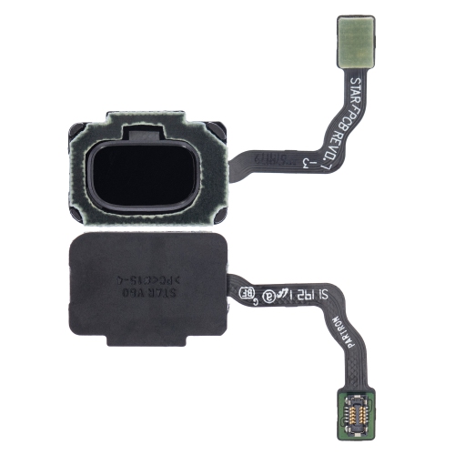 ESOURCE PARTS  Replacement Fingerprint Reader With Flex Cable Compatible for Samsung Galaxy S9 / S9 Plus (Midnight Black) (Service Pack)